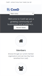 Mobile Screenshot of ceed-scotland.com