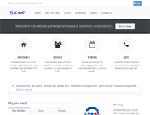 Tablet Screenshot of ceed-scotland.com